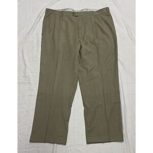 Zanella Bennett Mens dress pants 100% Wool Italy  Size 40 X28